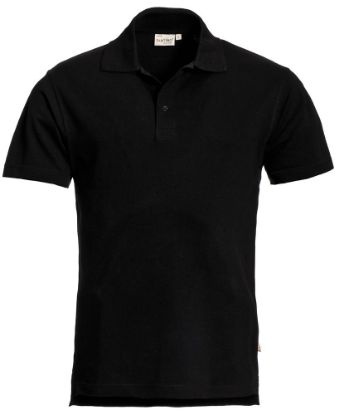 Afbeeldingen van SANTINO Poloshirt Basic Ricardo zwart 7XL
