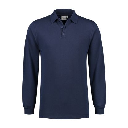 Afbeeldingen van SANTINO Polosweater Basic Rick navy 2XL
