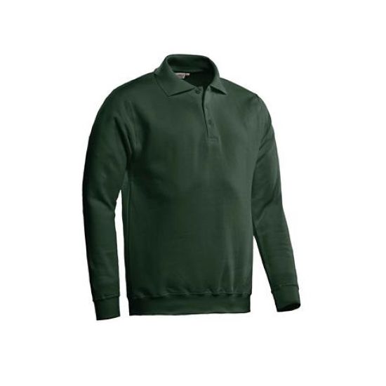 Afbeeldingen van SANTINO Polosweater Robin donkergroen XS