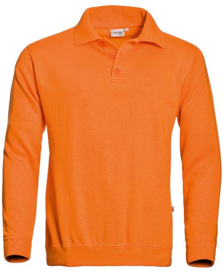 Afbeeldingen van SANTINO Polosweater Basic Robin
