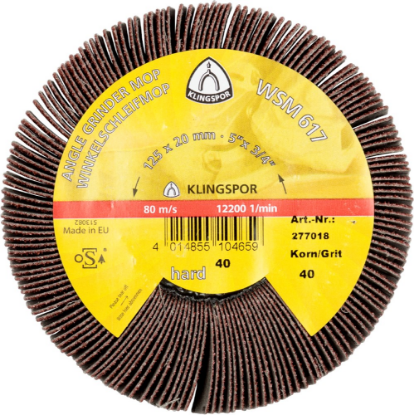 Afbeeldingen van KLINGSPOR Schuurwiel WSM617 115X20MM K120