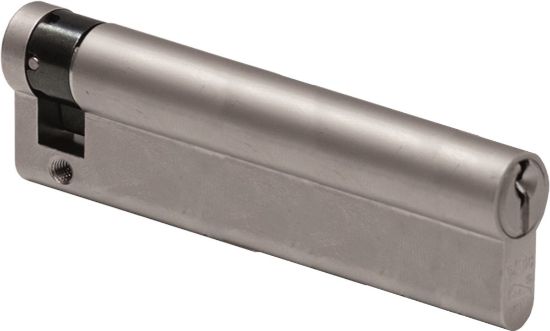 Afbeeldingen van OXLOC Profielcilinder enkel O5 vernikkeld 10/75MM SKG**