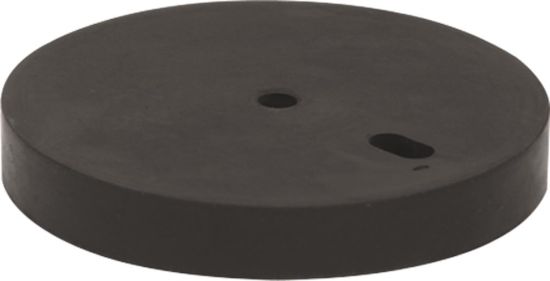 Afbeeldingen van OXLOC Deurbufferverhoger rubber zwart 83X12MM