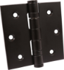 Afbeeldingen van OXLOC Kogellagerscharnier RVS zwart rechte hoeken 89X89MM