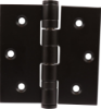 Afbeeldingen van OXLOC Kogellagerscharnier RVS zwart rechte hoeken 89X89MM
