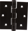 Afbeeldingen van OXLOC Kogellagerscharnier RVS zwart rechte hoeken 89X89MM