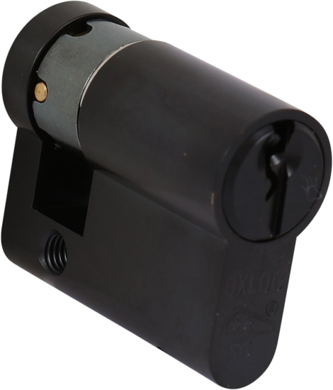 Afbeeldingen van OXLOC Profielcilinder enkel O5 zwart 10/30MM SKG**