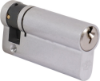 Afbeeldingen van OXLOC Profielcilinder enkel O3 vernikkeld 10/55MM SKG**