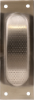 Afbeeldingen van OXLOC Schuifdeurkom RVS A2 rechthoek 120,5X40MM