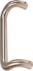 Afbeeldingen van OXLOC Deurgreep 610 rond blind RVS mat 32X332MM