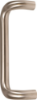 Afbeeldingen van OXLOC Deurgreep 610 rond schroefdeel RVS mat 32X332MM