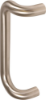Afbeeldingen van OXLOC Deurgreep 610 rond schroefdeel RVS mat 32X332MM
