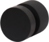 Afbeeldingen van OXLOC Deurbuffer RVS zwart wand 30X26MM