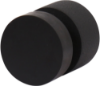Afbeeldingen van OXLOC Deurbuffer RVS zwart wand 30X26MM