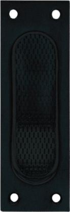 Afbeeldingen van OXLOC Schuifdeurkom RVS zwart rechthoek 120,5X40MM