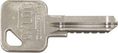 Afbeeldingen van OXLOC Sleutel profielcilinder nikkel 60MM