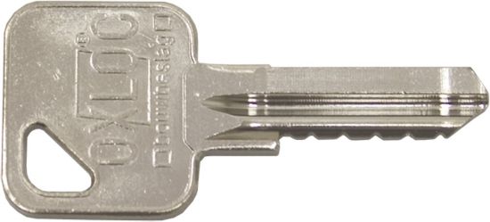 Afbeeldingen van OXLOC Sleutel profielcilinder nikkel 60MM