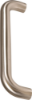 Afbeeldingen van OXLOC Deurgreep 600 rond schroefdeel RVS mat 32X332MM