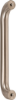 Afbeeldingen van OXLOC Deurgreep 600 rond schroefdeel RVS mat 32X332MM