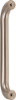 Afbeeldingen van OXLOC Deurgreep 600 rond schroefdeel RVS mat 32X332MM
