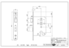 Afbeeldingen van OXLOC Veiligheidsslot profielcilinder dag-/nachtslot RVS recht PC55