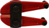 Afbeeldingen van IRONSIDE Knipkop t.b.v. boutenschaar R HRC-48 900MM