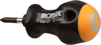 Afbeeldingen van IRONSIDE Schroevendraaier STUBBY PZ1 25MM