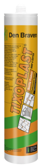 Afbeeldingen van ZWALUW Afdichtingskit Tixoplast zwart 310ML