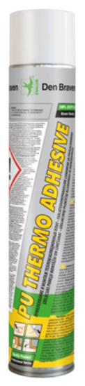 Afbeeldingen van ZWALUW Constructielijm PU thermo adhesive geel 750ML