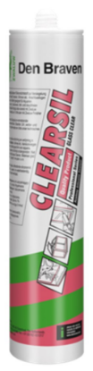 Afbeeldingen van ZWALUW Siliconenkit Clearsil transparant 310ML