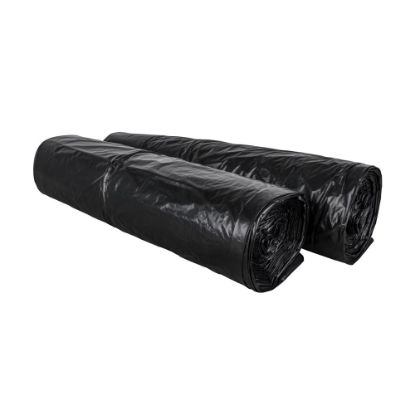 Afbeeldingen van Afvalzakkenrol LDPE zwart T50-40Mu 120L 70X110CM