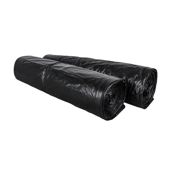 Afbeeldingen van Afvalzakkenrol LDPE zwart T50-40Mu 120L 70X110CM