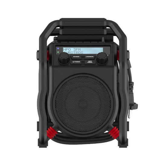 Afbeeldingen van PERFECTPRO Bouwradio UBOX400R DAB+/FM/Bluetooth oplaadbaar IP64