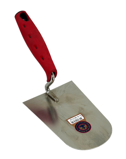 Afbeeldingen van MELKMEISJE Stukadoorstroffel rond S-hals 2-K greep 180MM