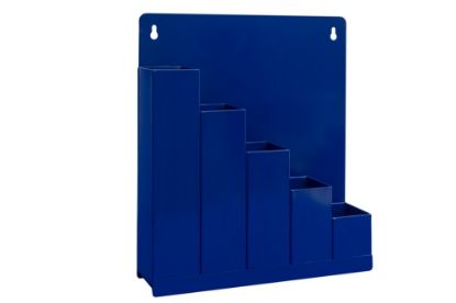 Afbeeldingen van KORTPACK Opbergbak tbv bundelbandjes blauw