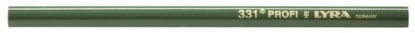 Afbeeldingen van LYRA Steenhouwerspotlood 331 profi groen 24CM