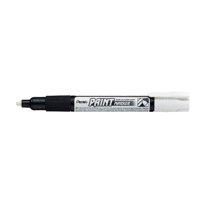 Afbeeldingen van PENTEL Merkstift MMP20 wit