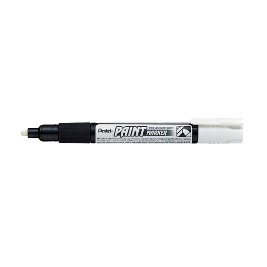 Afbeeldingen van PENTEL Merkstift MMP20 wit