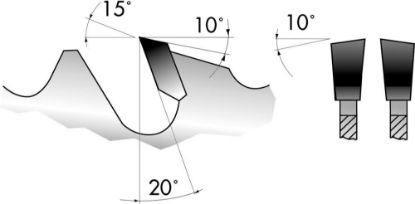 Afbeeldingen van FORUM Cirkelzaagblad HW LWZ 600X3,8X30MM Z36