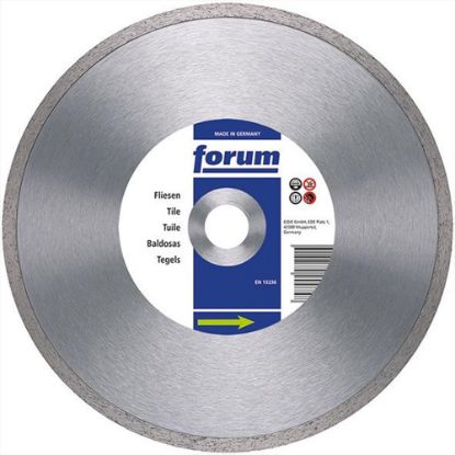 Afbeeldingen van FORUM Diamantzaagblad gesinterd 125X22,2X2,2MM