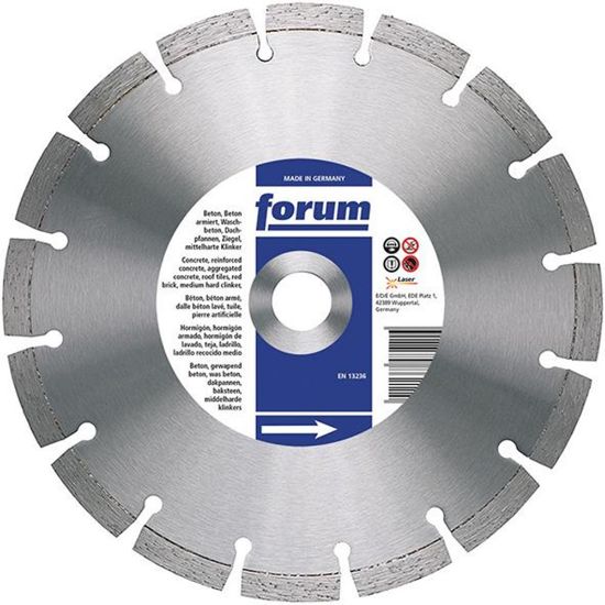 Afbeeldingen van FORUM Diamantzaagblad laser 230X22,2X2,5MM