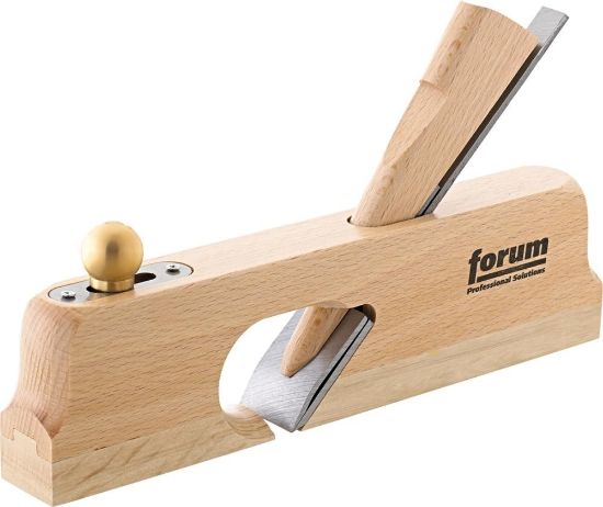 Afbeeldingen van FORUM Dubbele sponningschaaf beukenhout 30MM