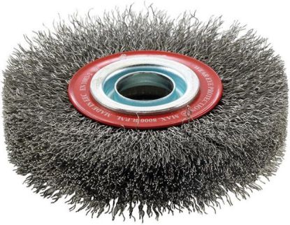 Afbeeldingen van FORUM Ronde borstel staaldraad 200X30MM