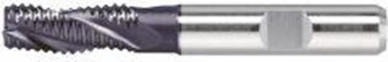 Afbeeldingen van FORUM Ruwfrees HSS-Co8% DIN844 type NR Z3 TiAiN kort 6,0MM