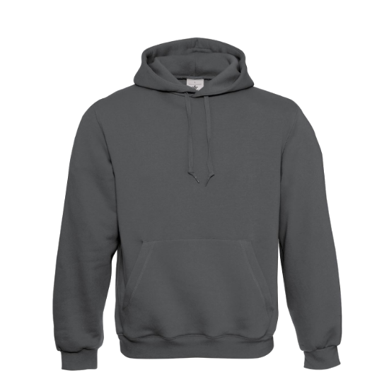 Afbeeldingen van B&C Hoodie 5WU620 staalgrijs M