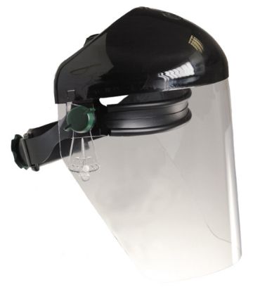 Afbeeldingen van Gelaatsscherm Perfo Nova blank 21CM anti condens