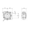 Afbeeldingen van ZECA Kabelhaspel 4315 230V 14+1M