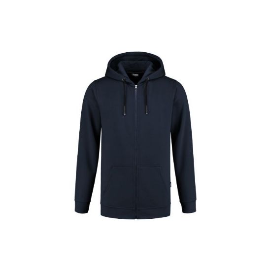Afbeeldingen van Hoodie met rits Sweeny 14003 dark navy XS