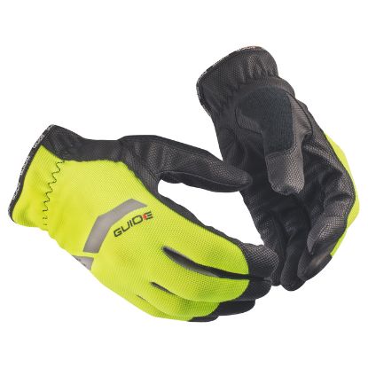 Afbeeldingen van GUIDE Werkhandschoen GTX synthetisch leer gevormd Hi-Vis geel 5121 7