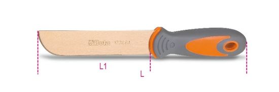 Afbeeldingen van BETA Mes vonkvrij 1776BA 250MM